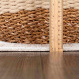 Hauteloom Mave HLLLMAVE8A1 Cream Machine Made Polyester Rug