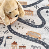 Hauteloom Mave HLLLMAVE8A1 Cream Machine Made Polyester Rug