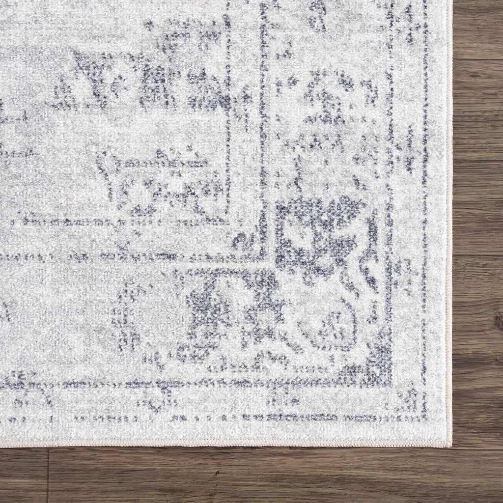 Hauteloom Akram HLLLAKRAMA1 Cream Machine Made Polyester Rug