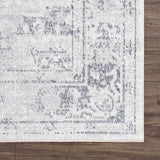 Hauteloom Akram HLLLAKRAMA1 Cream Machine Made Polyester Rug