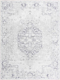 Hauteloom Akram HLLLAKRAMA1 Cream Machine Made Polyester Rug