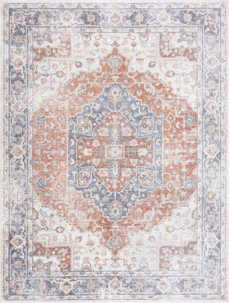 Hauteloom Akram HLLLAKRAMA2 Light Gray Machine Made Polyester Rug
