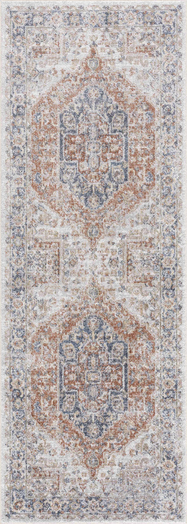 Hauteloom Akram HLLLAKRAMA2 Light Gray Machine Made Polyester Rug