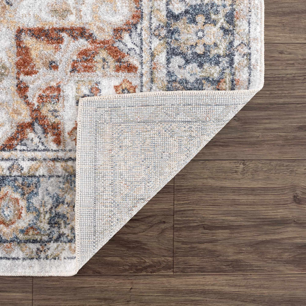 Hauteloom Akram HLLLAKRAMA2 Light Gray Machine Made Polyester Rug