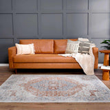 Hauteloom Akram HLLLAKRAMA2 Light Gray Machine Made Polyester Rug