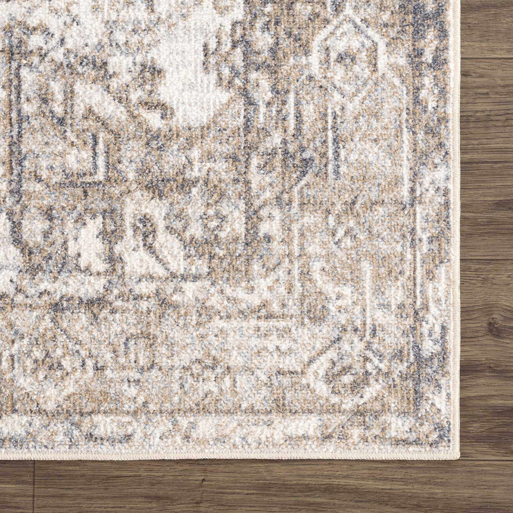 Hauteloom Hera HMABHERAW25 Tan Machine Made Polyester Rug