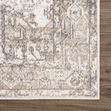 Hauteloom Hera HMABHERAW25 Tan Machine Made Polyester Rug