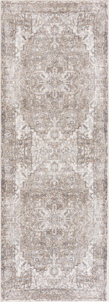 Hauteloom Hera HMABHERAW25 Tan Machine Made Polyester Rug