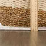 Hauteloom Hera HMABHERAW25 Tan Machine Made Polyester Rug