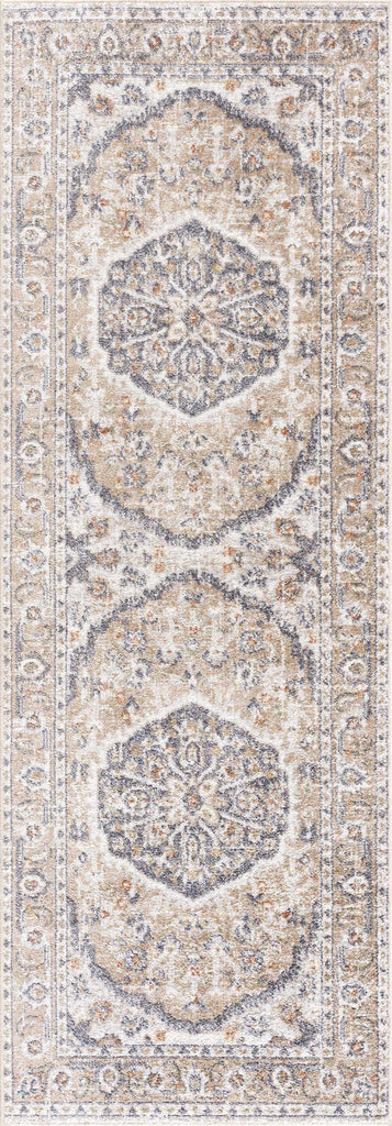 Hauteloom Hiti HMABHITI823 Blue Machine Made Polyester Rug