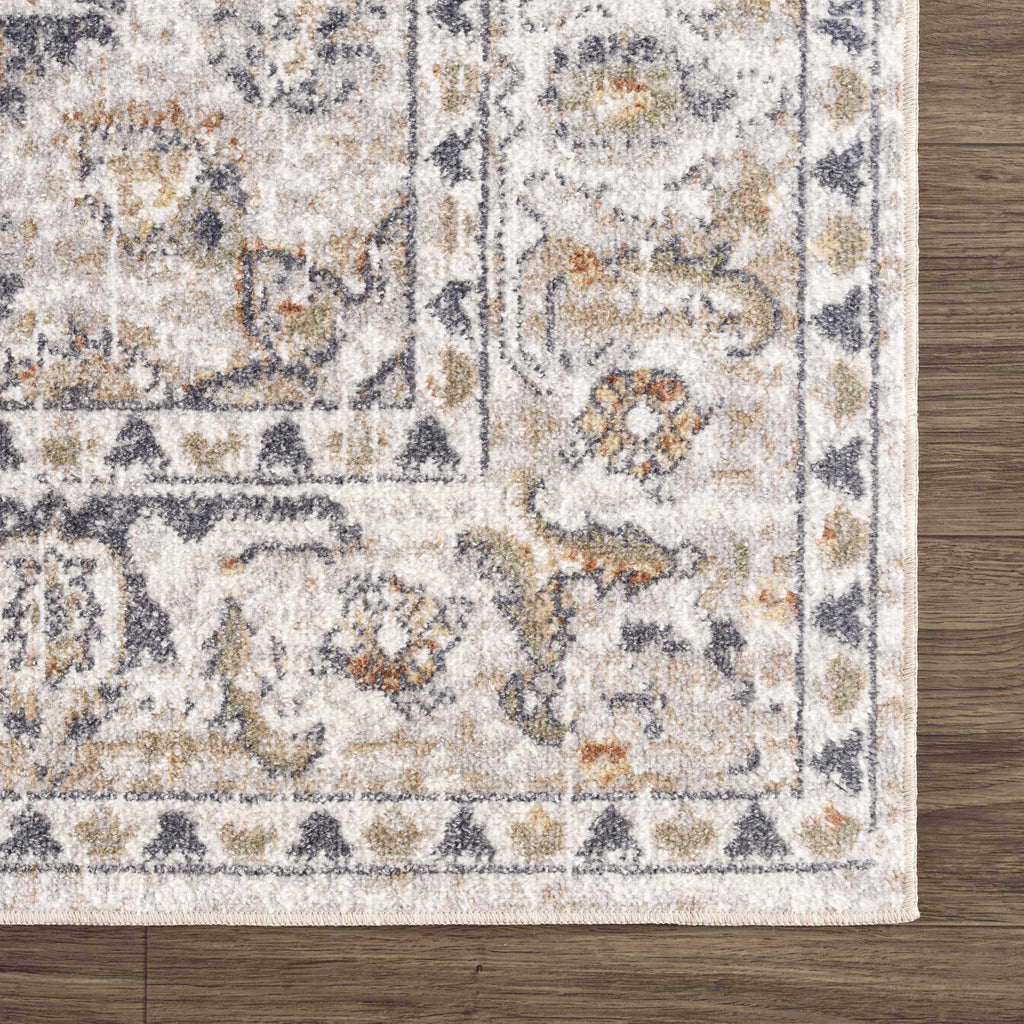 Hauteloom Hiti HMABHITI825 Blue Machine Made Polyester Rug