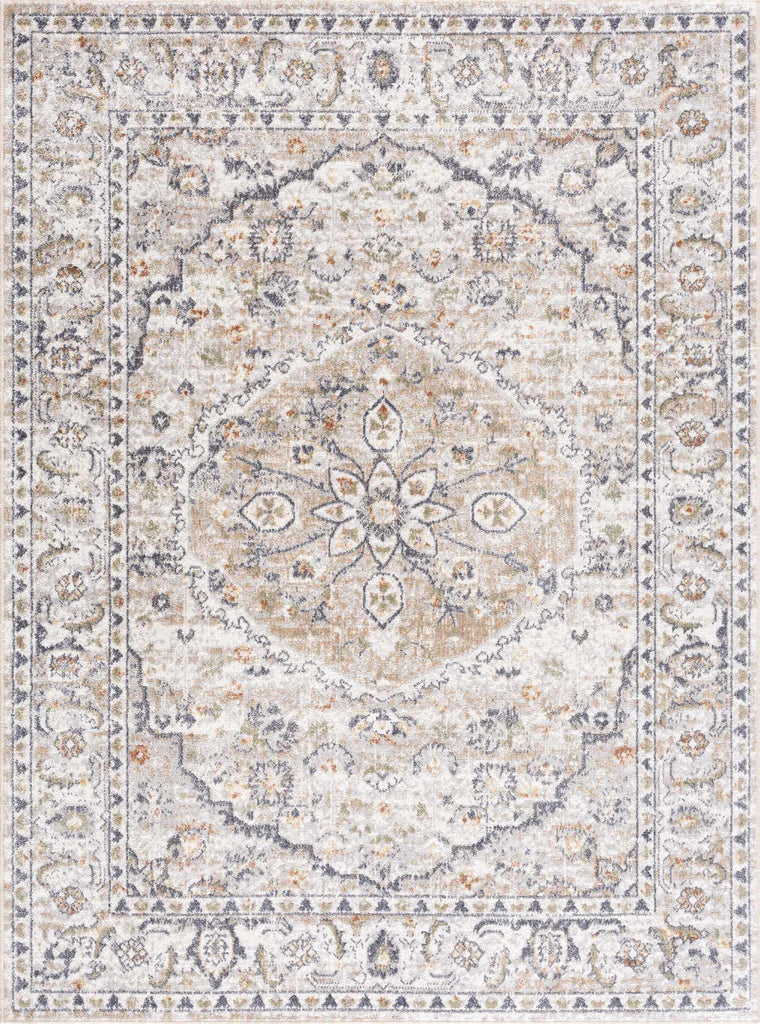 Hauteloom Hiti HMABHITI825 Blue Machine Made Polyester Rug