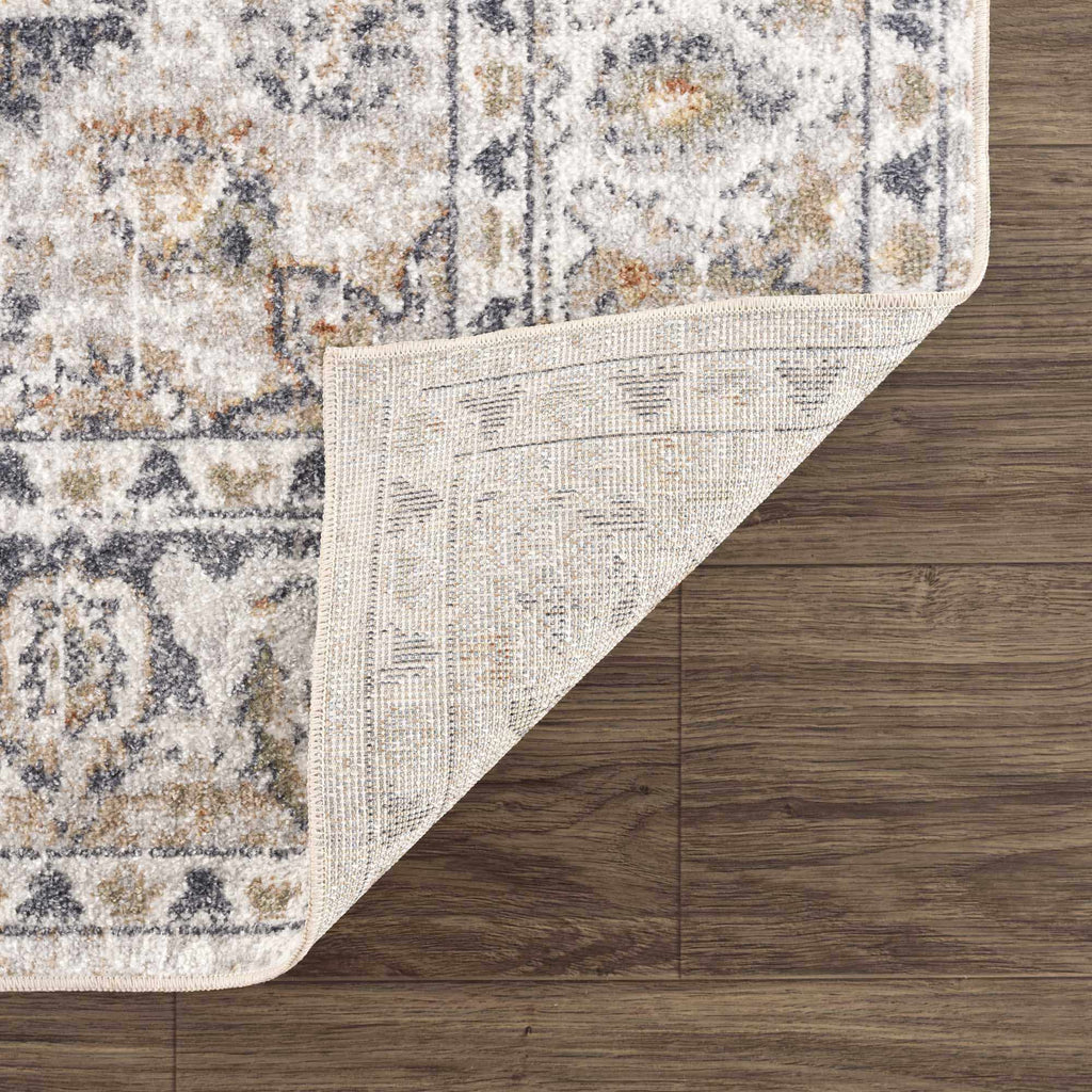Hauteloom Hiti HMABHITI825 Blue Machine Made Polyester Rug