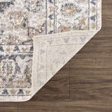 Hauteloom Hiti HMABHITI825 Blue Machine Made Polyester Rug