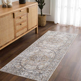Hauteloom Hiti HMABHITI825 Blue Machine Made Polyester Rug