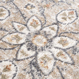 Hauteloom Hiti HMABHITI825 Blue Machine Made Polyester Rug