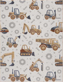 Hauteloom Mochi MCKPJA1 Cream Machine Made Polyester Rug