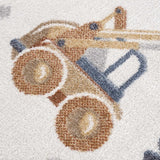 Hauteloom Mochi MCKPJA1 Cream Machine Made Polyester Rug