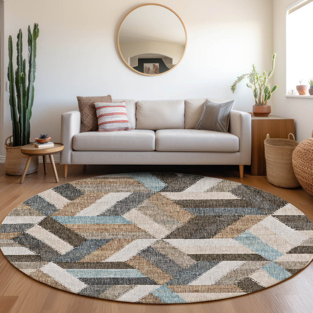 dalyn lorenzo ln1 brown rug