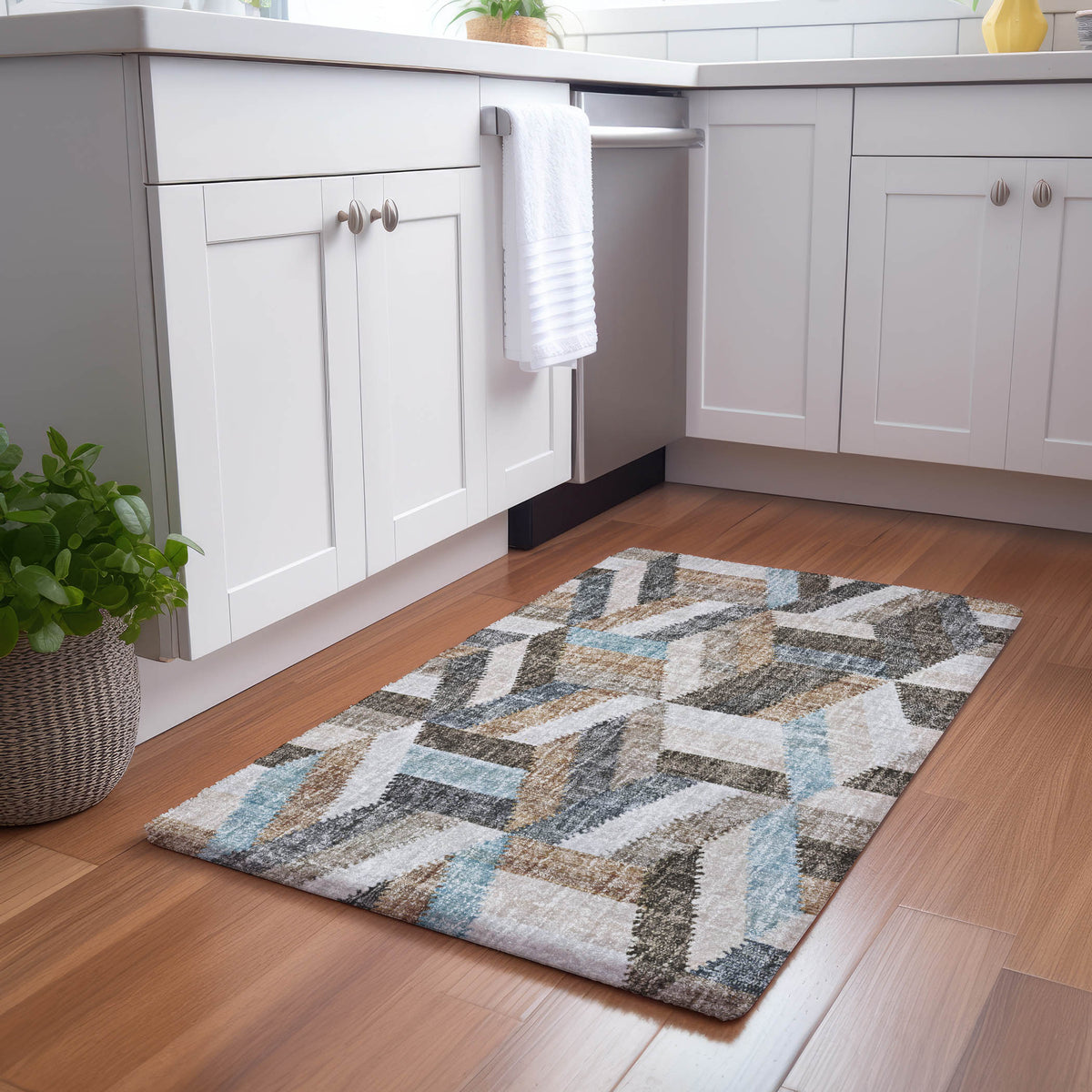 dalyn lorenzo ln1 brown rug