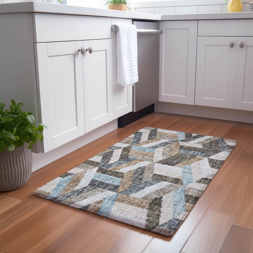 dalyn lorenzo ln1 brown rug