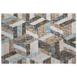 dalyn lorenzo ln1 brown rug
