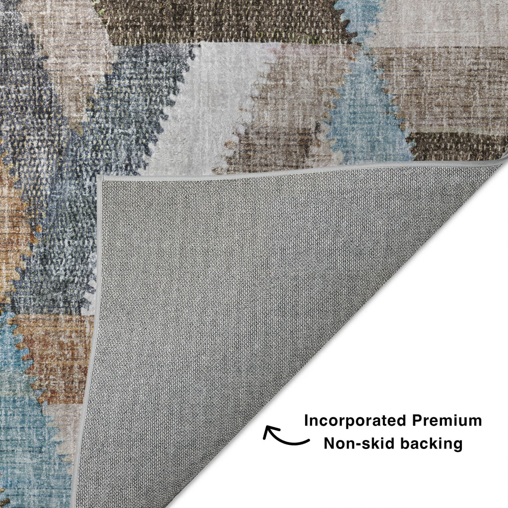 dalyn lorenzo ln1 brown rug