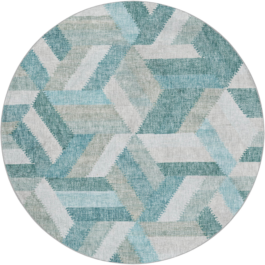 dalyn lorenzo ln1 teal rug
