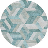 dalyn lorenzo ln1 teal rug