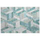 dalyn lorenzo ln1 teal rug