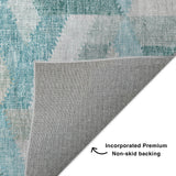 dalyn lorenzo ln1 teal rug