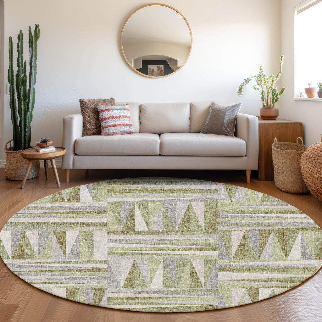 dalyn lorenzo ln2 green rug
