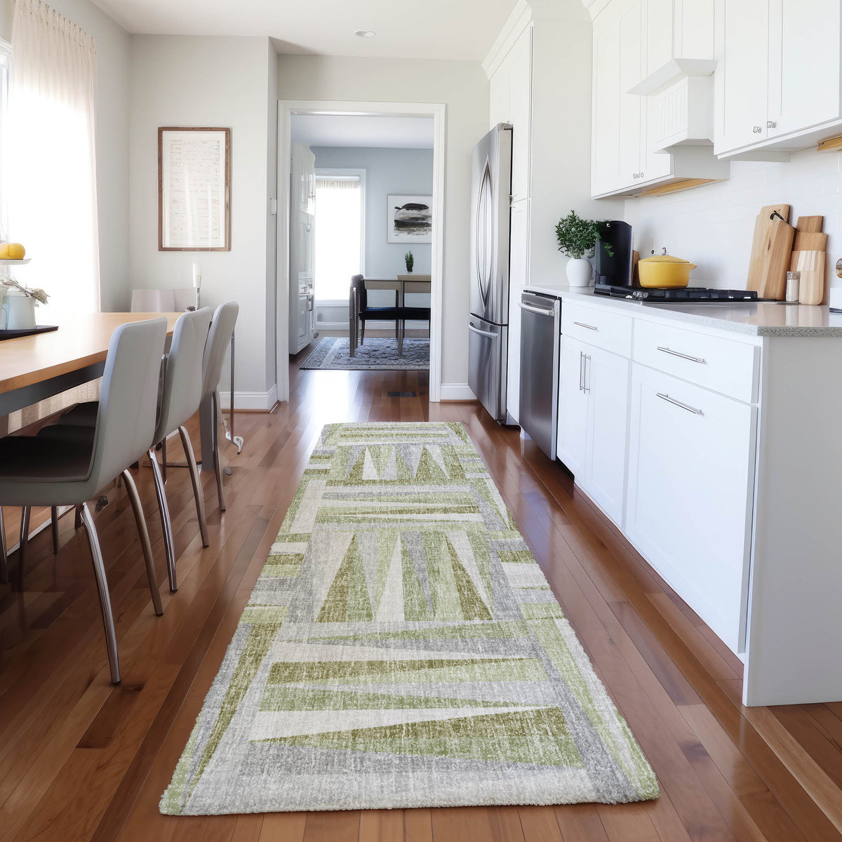 dalyn lorenzo ln2 green rug