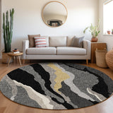 dalyn lorenzo ln4 black rug