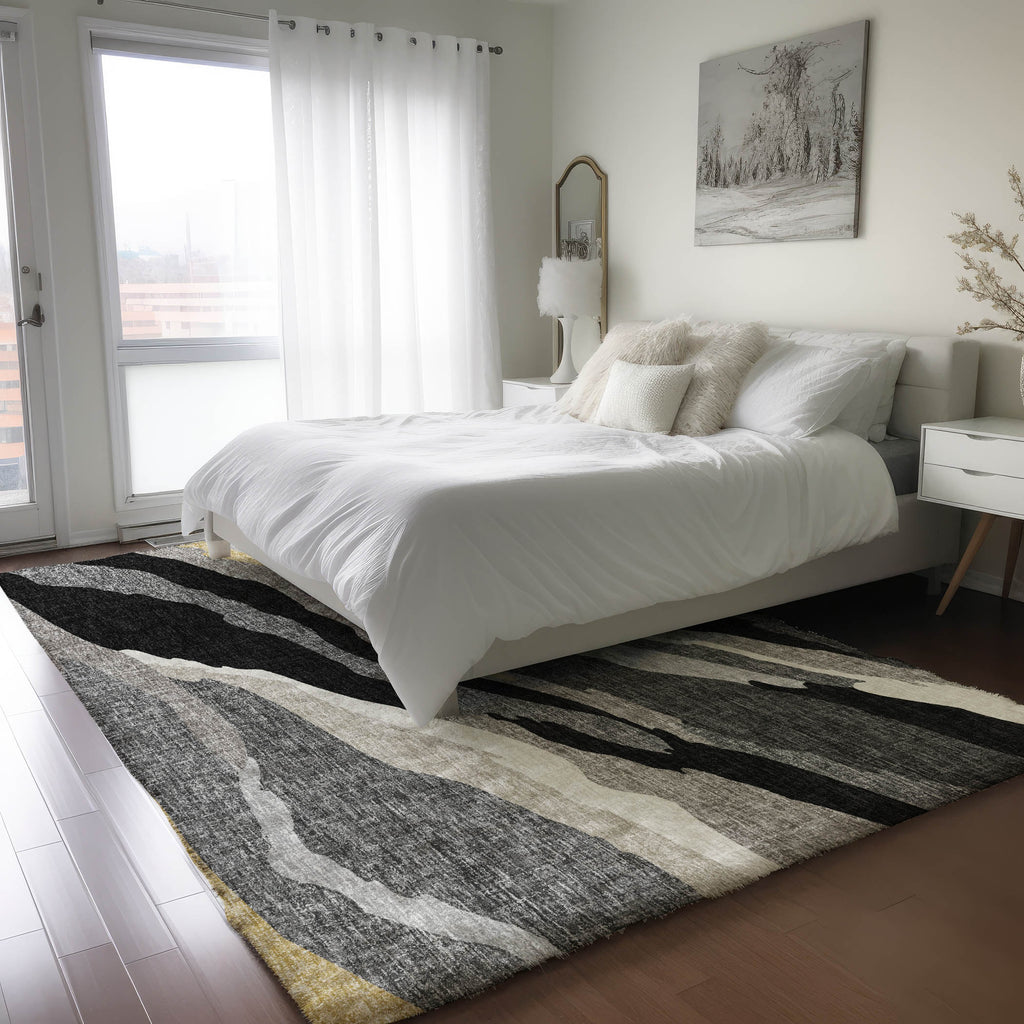 dalyn lorenzo ln4 black rug