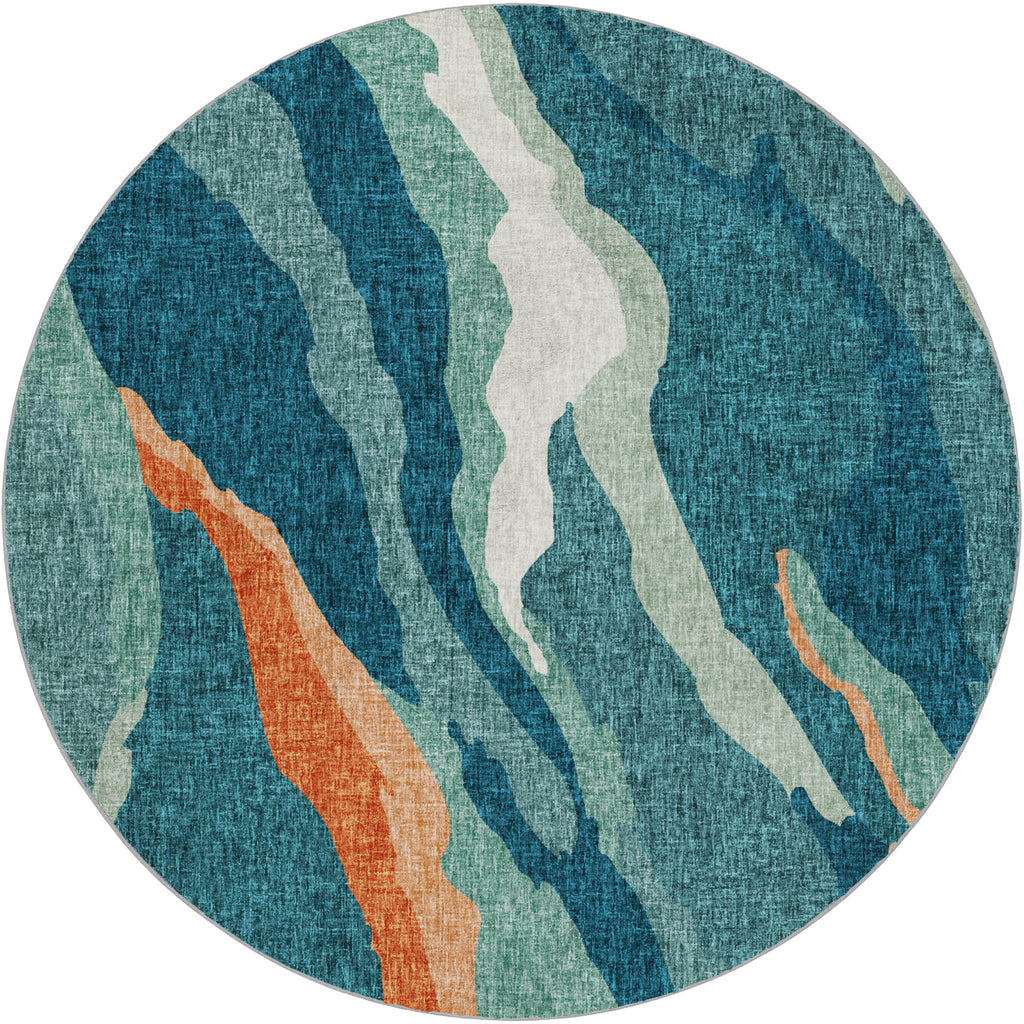 dalyn lorenzo ln4 teal rug