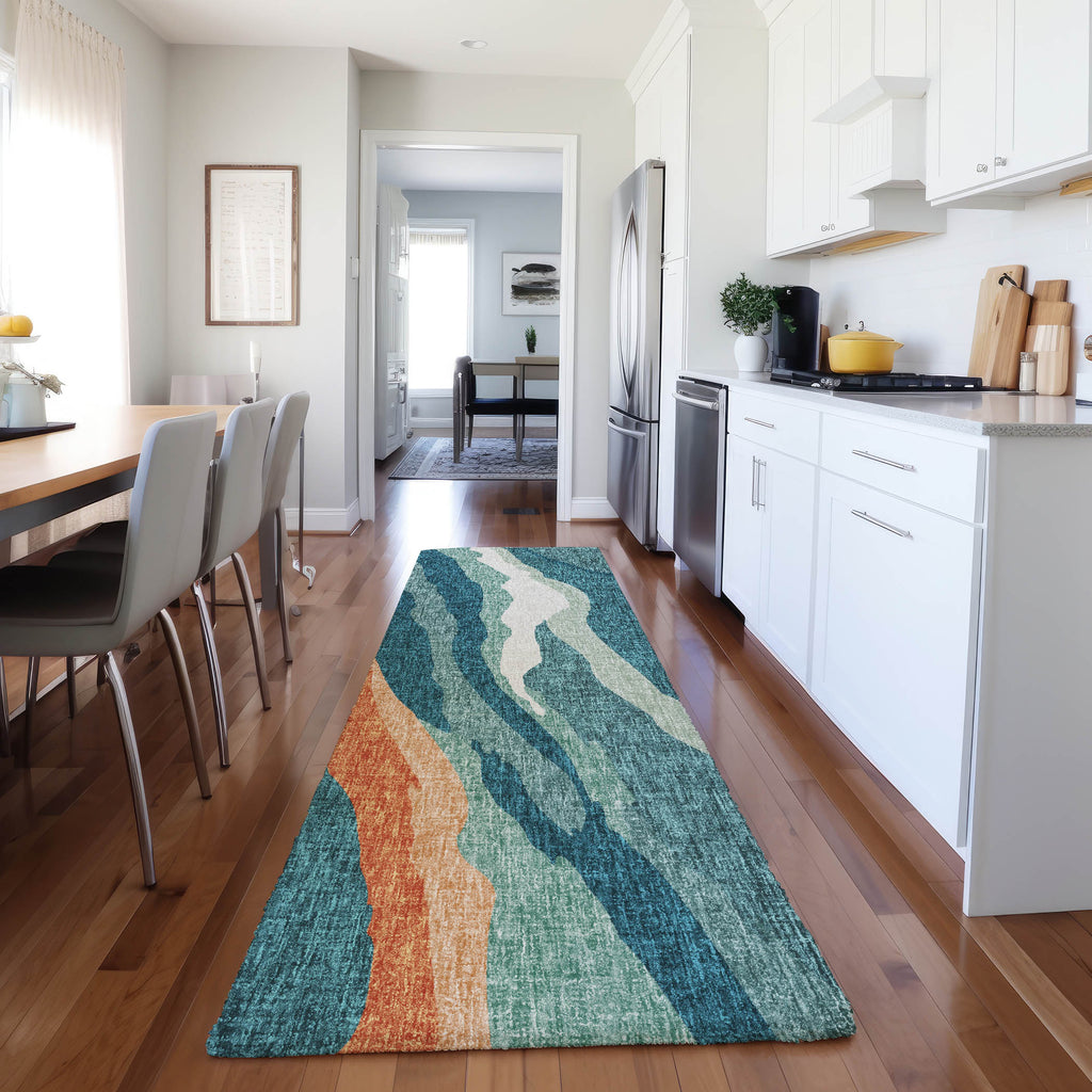 dalyn lorenzo ln4 teal rug