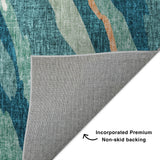 dalyn lorenzo ln4 teal rug