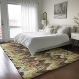dalyn lorenzo ln6 chocolate rug