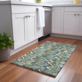 dalyn lorenzo ln6 teal rug