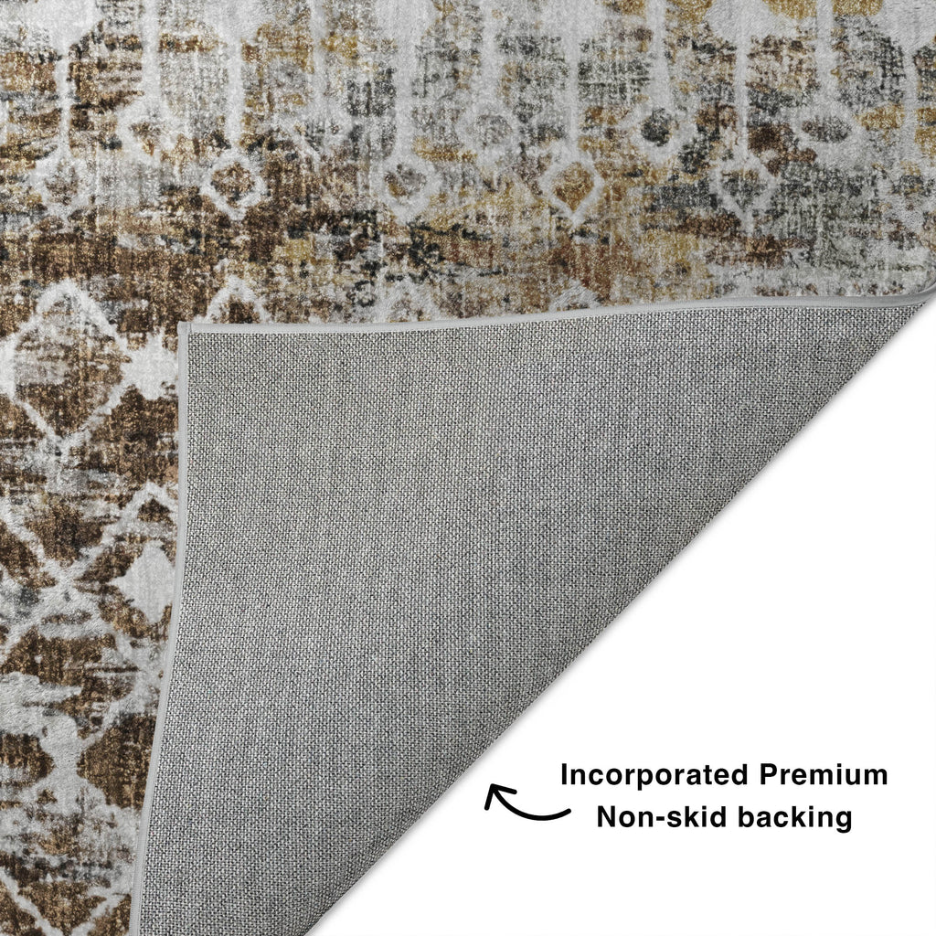 dalyn lorenzo ln7 brown rug