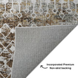 dalyn lorenzo ln7 brown rug