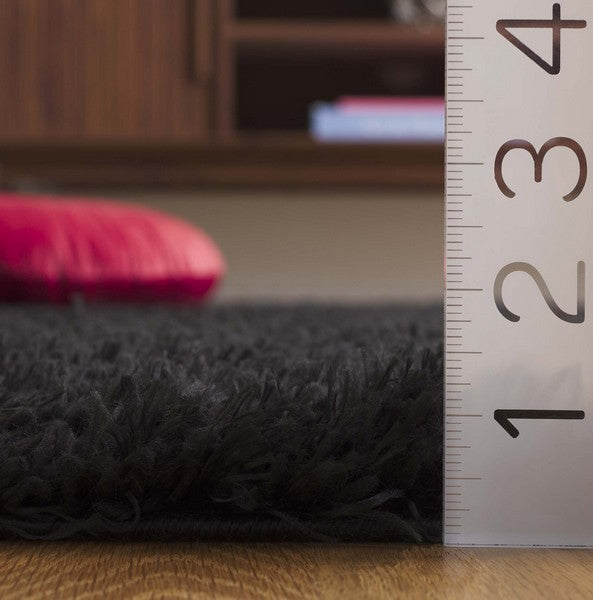 safavieh clearance lindsay shag lns560z black rug
