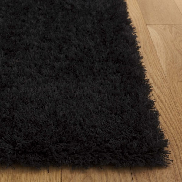 safavieh clearance lindsay shag lns560z black rug