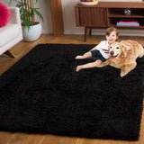 safavieh clearance lindsay shag lns560z black rug