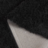 safavieh clearance lindsay shag lns560z black rug