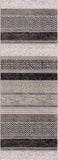 Hauteloom Middlestown MDDKA Black Machine Made Polyester Rug