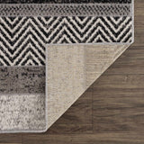 Hauteloom Middlestown MDDKA Black Machine Made Polyester Rug