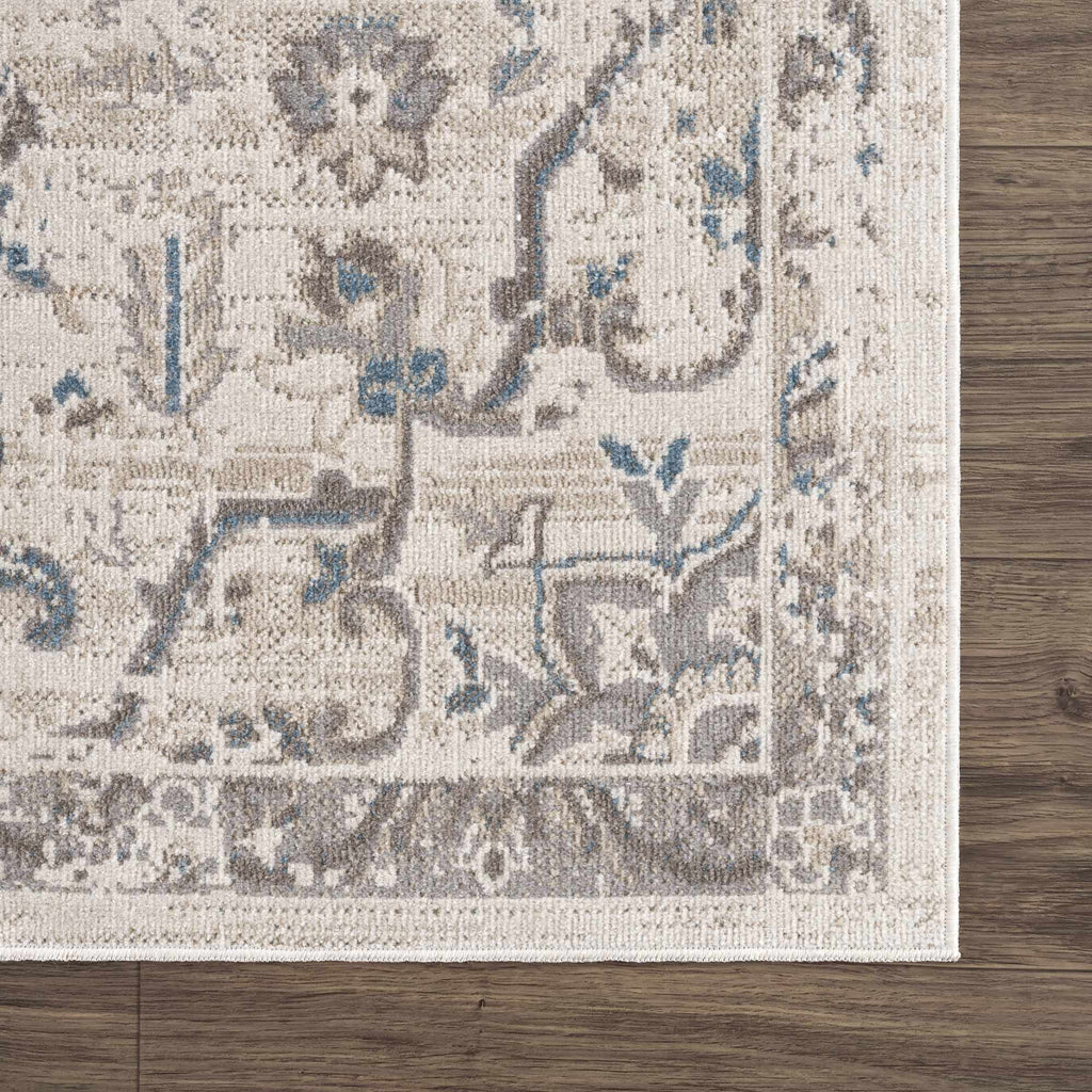 Hauteloom Pakil PAKI Cream Machine Made Polyester Rug