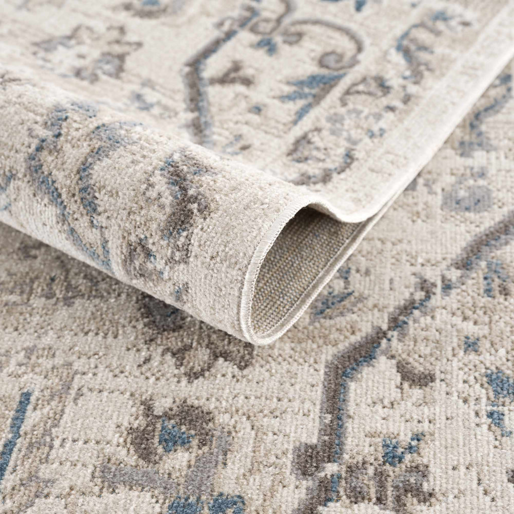 Hauteloom Pakil PAKI Cream Machine Made Polyester Rug